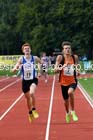 Mens 1500 metres at the Northern Inter-Counties under-17s and 15s at Witton Park, Blackburn. Photo: David T. Hewitson/Sports for All Pics